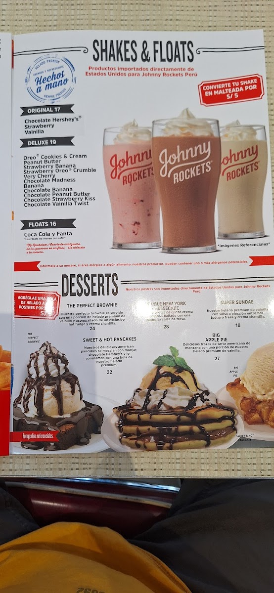 Menu Johnny Rockets-5