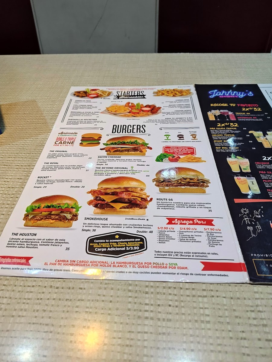 Menu Johnny Rockets-8
