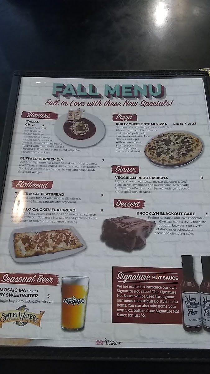 Menu Johnny's New York Style Pizza-5