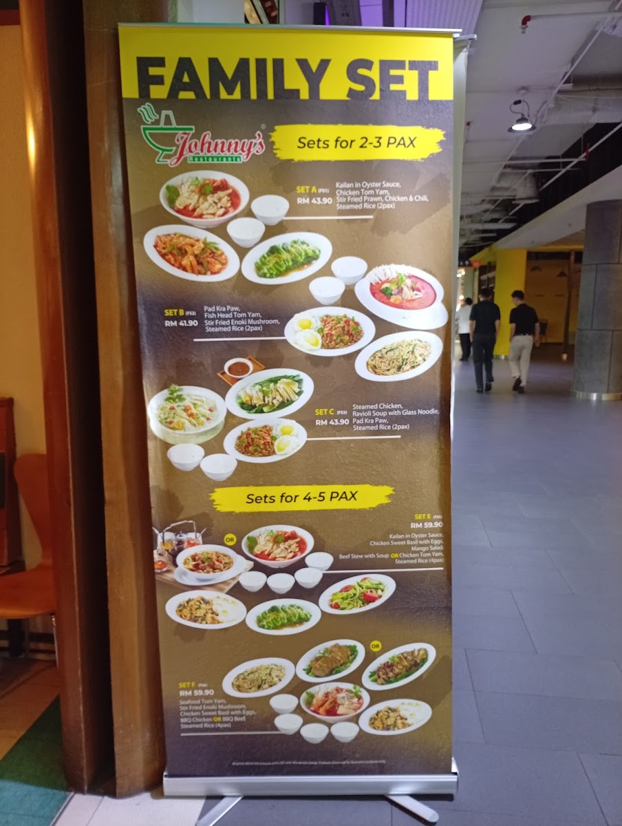 Menu Johnny's Restaurant Summit Usj, Subang Jaya-1