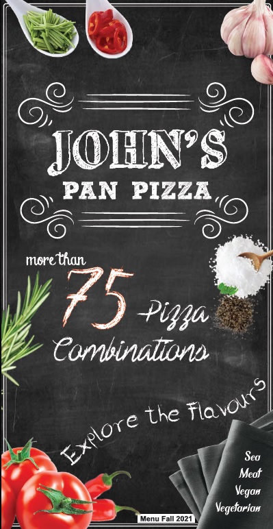 Menu John's Pan Pizza, Steveston Village (Richmond, Bc)-5