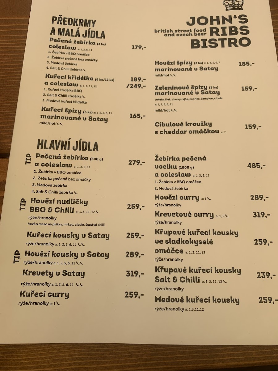 Menu John's Ribs Bistro-7