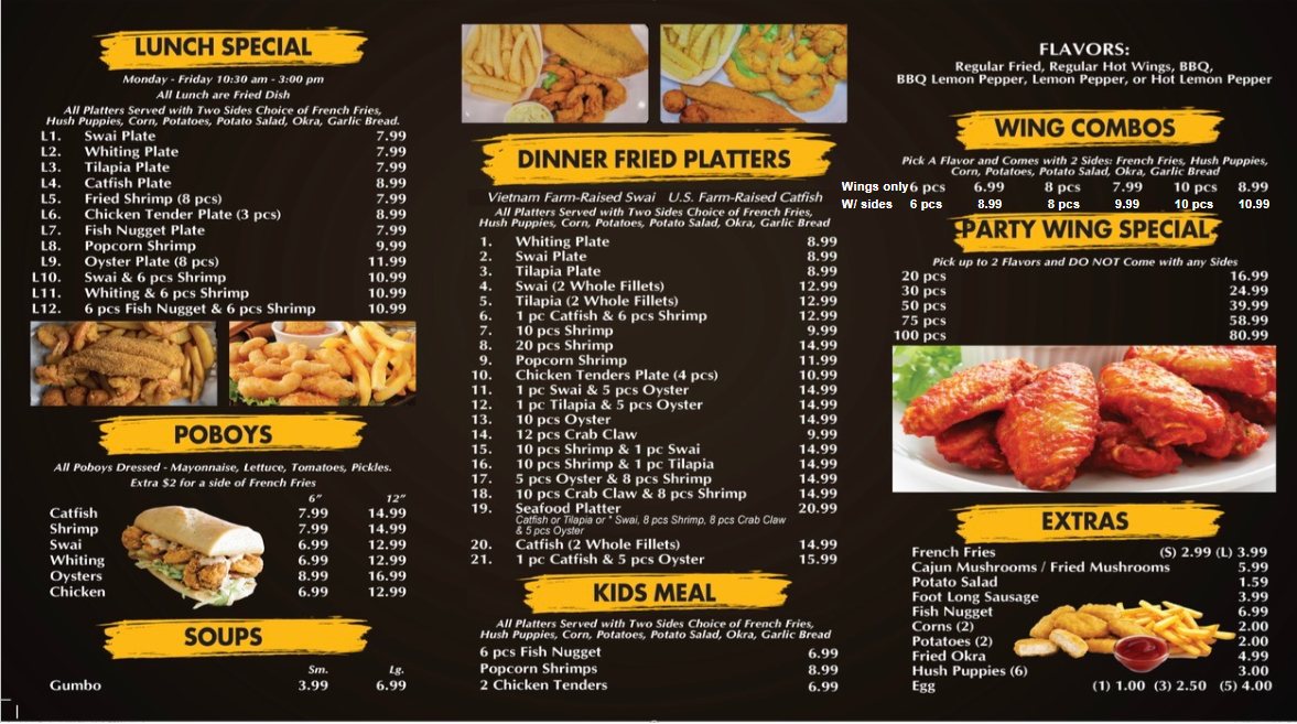 Menu John's Seafood-2