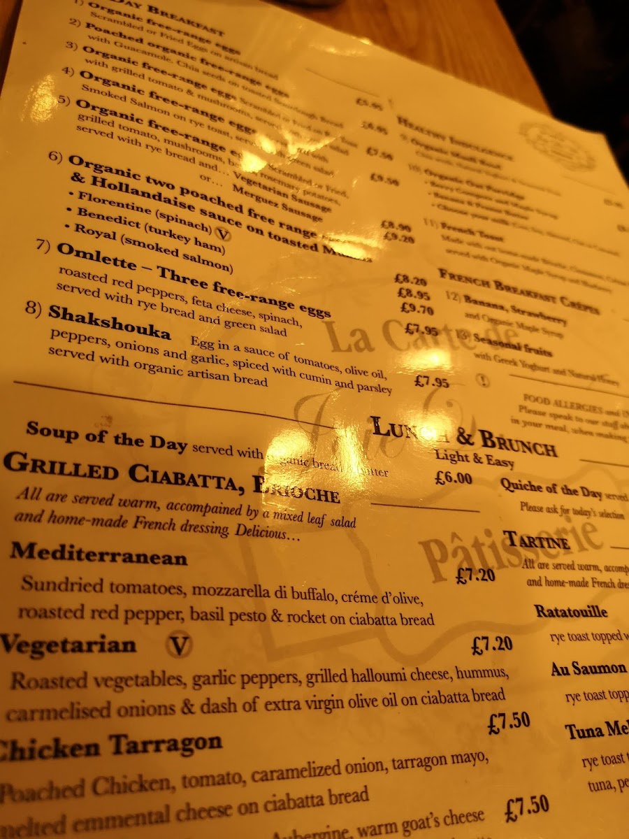 Menu Joie De Vie London-3