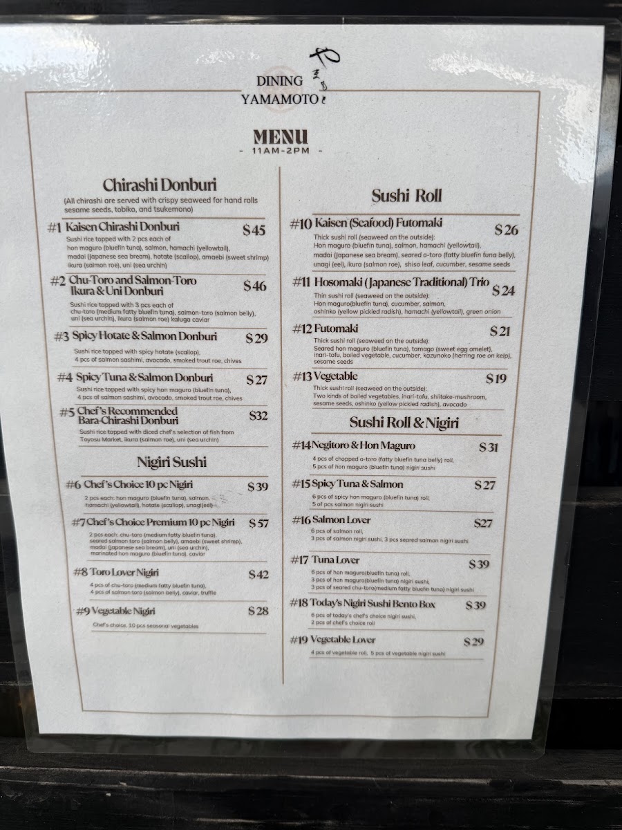 Menu Joint Venture Kitchen-1