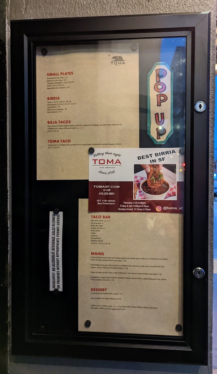 Menu Joint Venture Kitchen-2
