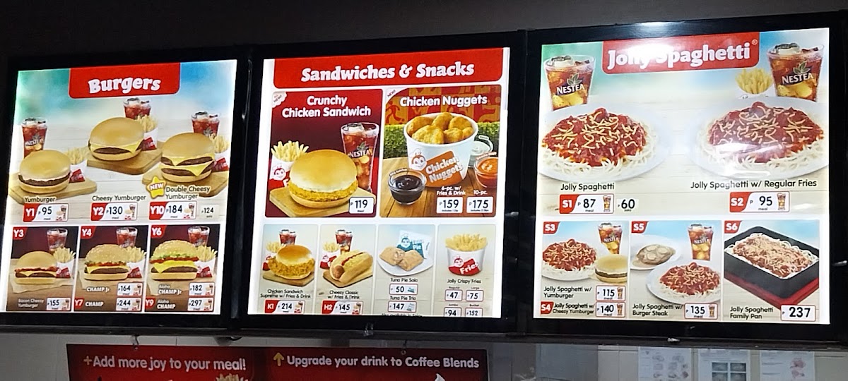 Menu Jollibee Centris Mall-1