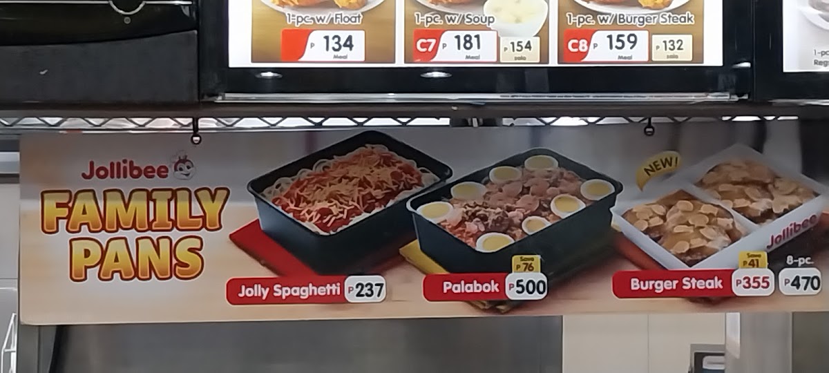 Menu Jollibee Centris Mall-5