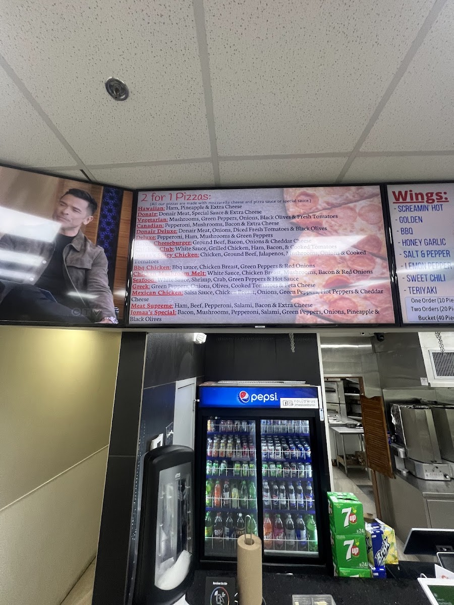 Menu Jomaa's Pizza & Donair-9