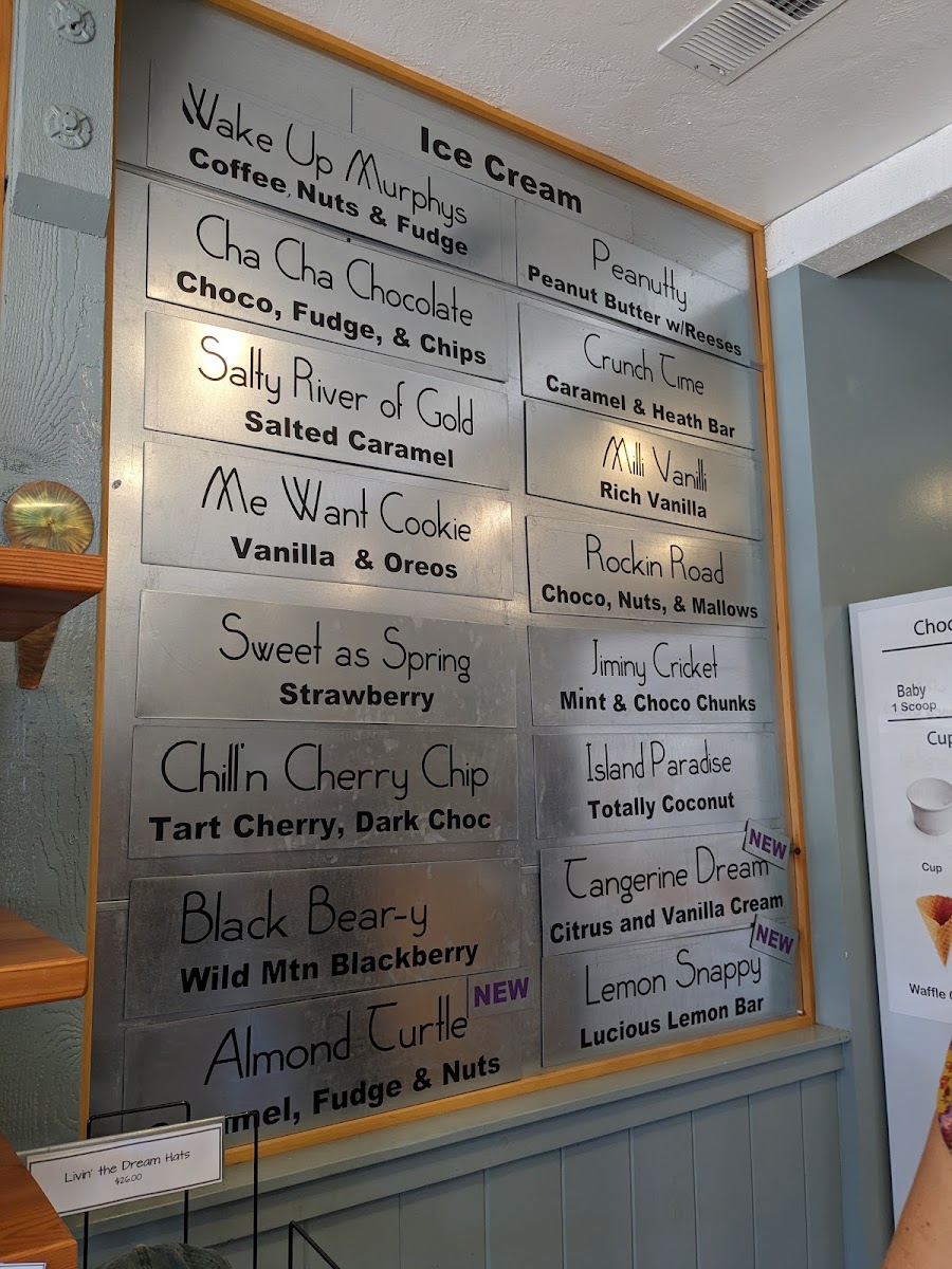 Menu Joma's Artisan Ice Cream-8