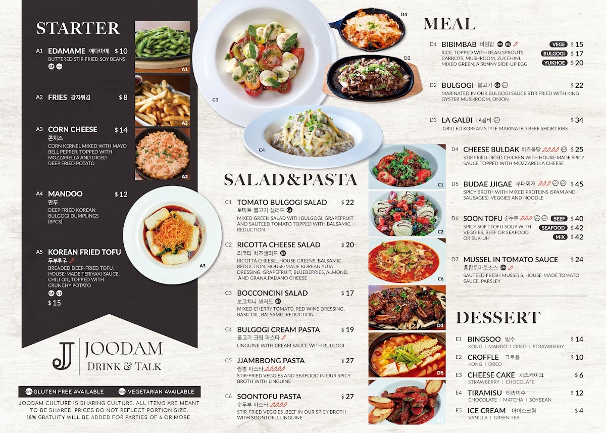Menu Joodam-1
