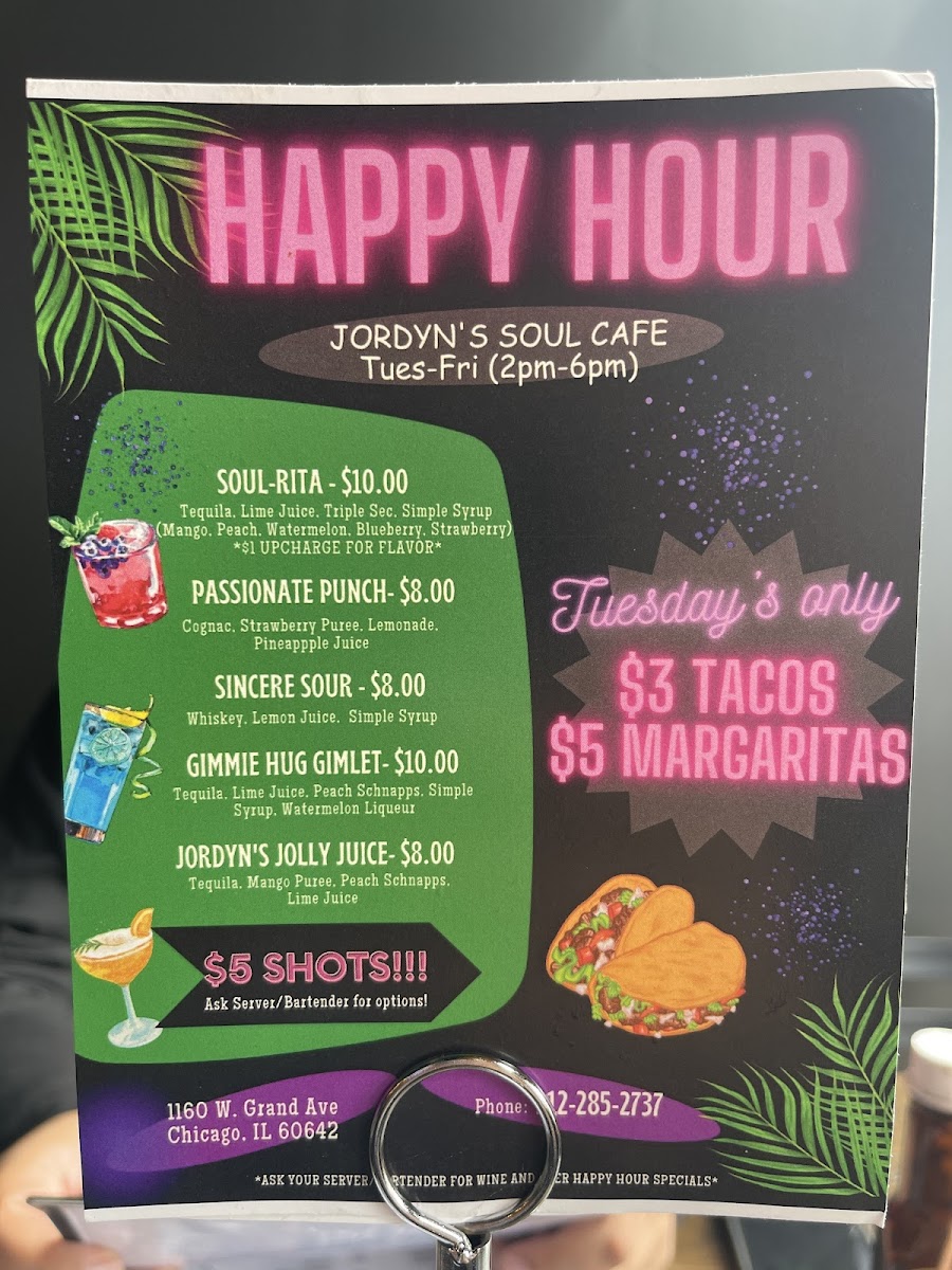 Menu Jordyn’S Soul Cafe-10