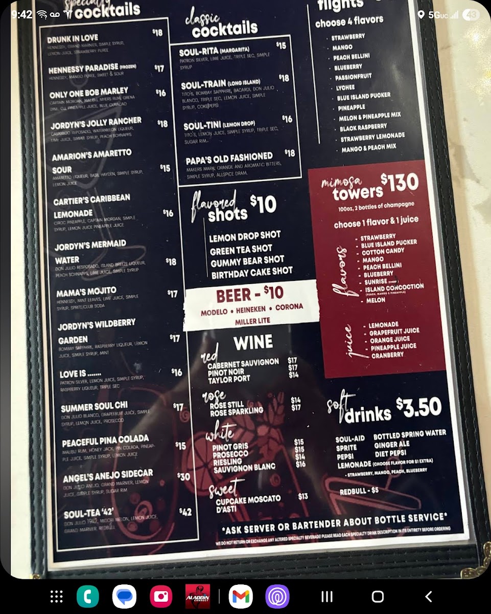 Menu Jordyn’S Soul Cafe-2