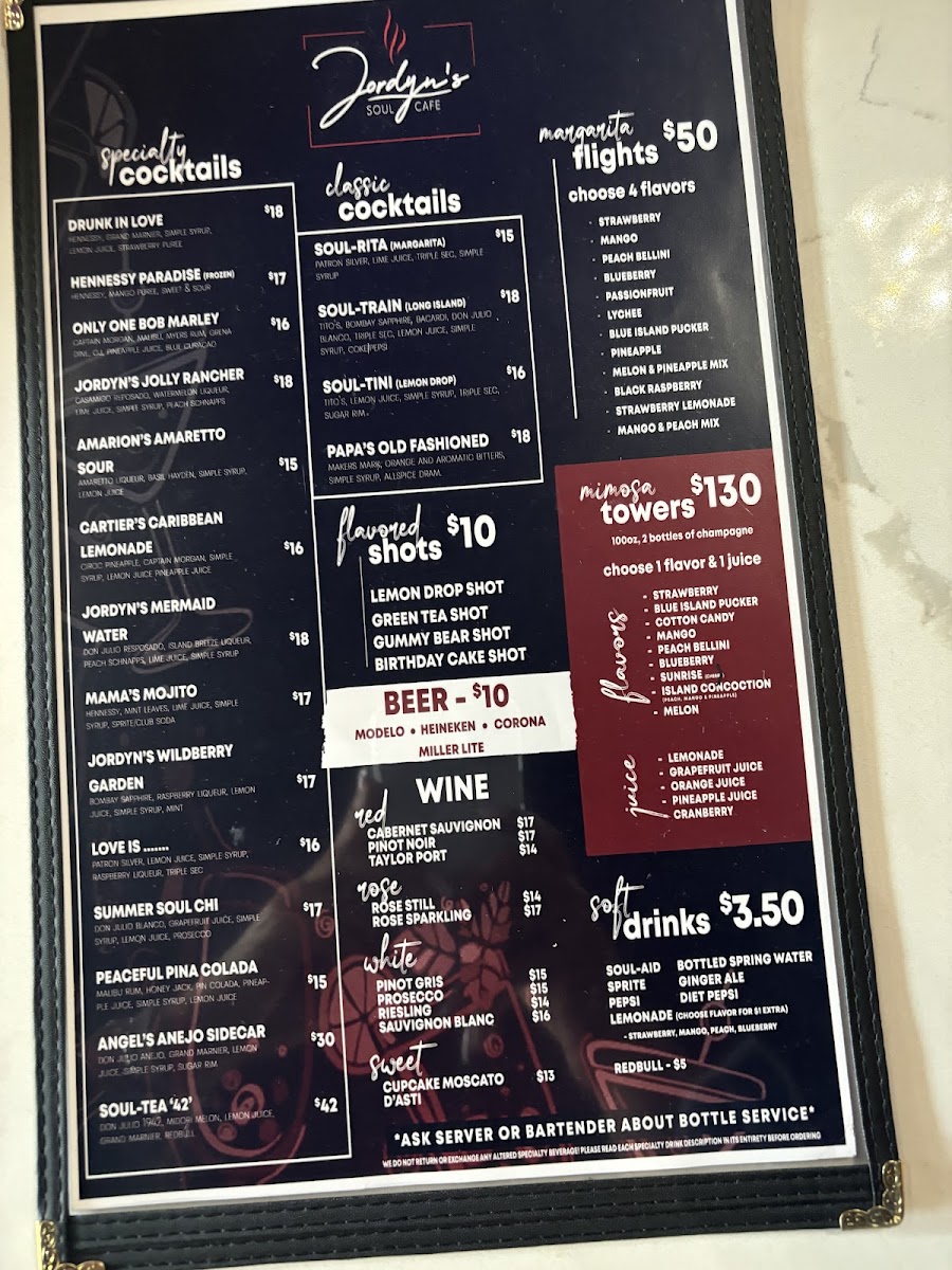 Menu Jordyn’S Soul Cafe-3