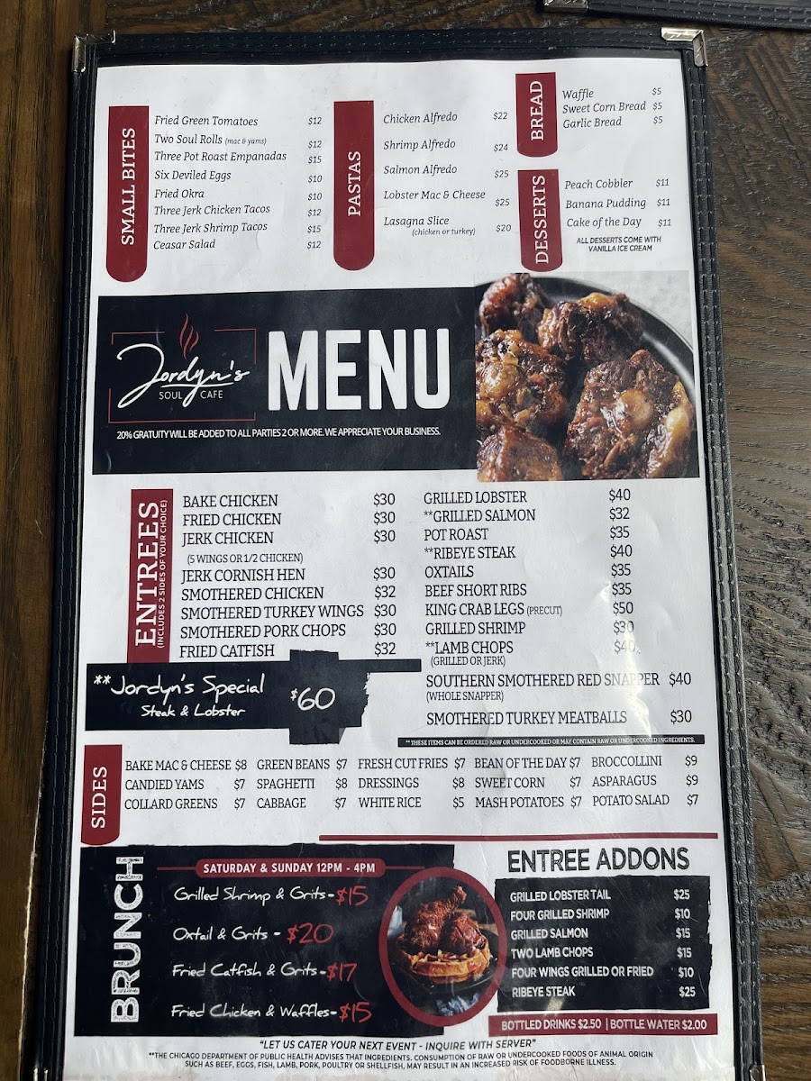 Menu Jordyn’S Soul Cafe-6