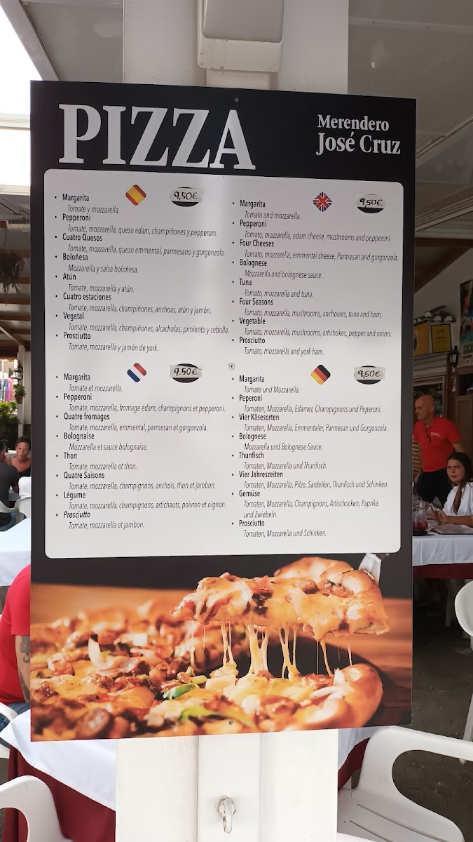 Menu José Cruz Restaurant-1