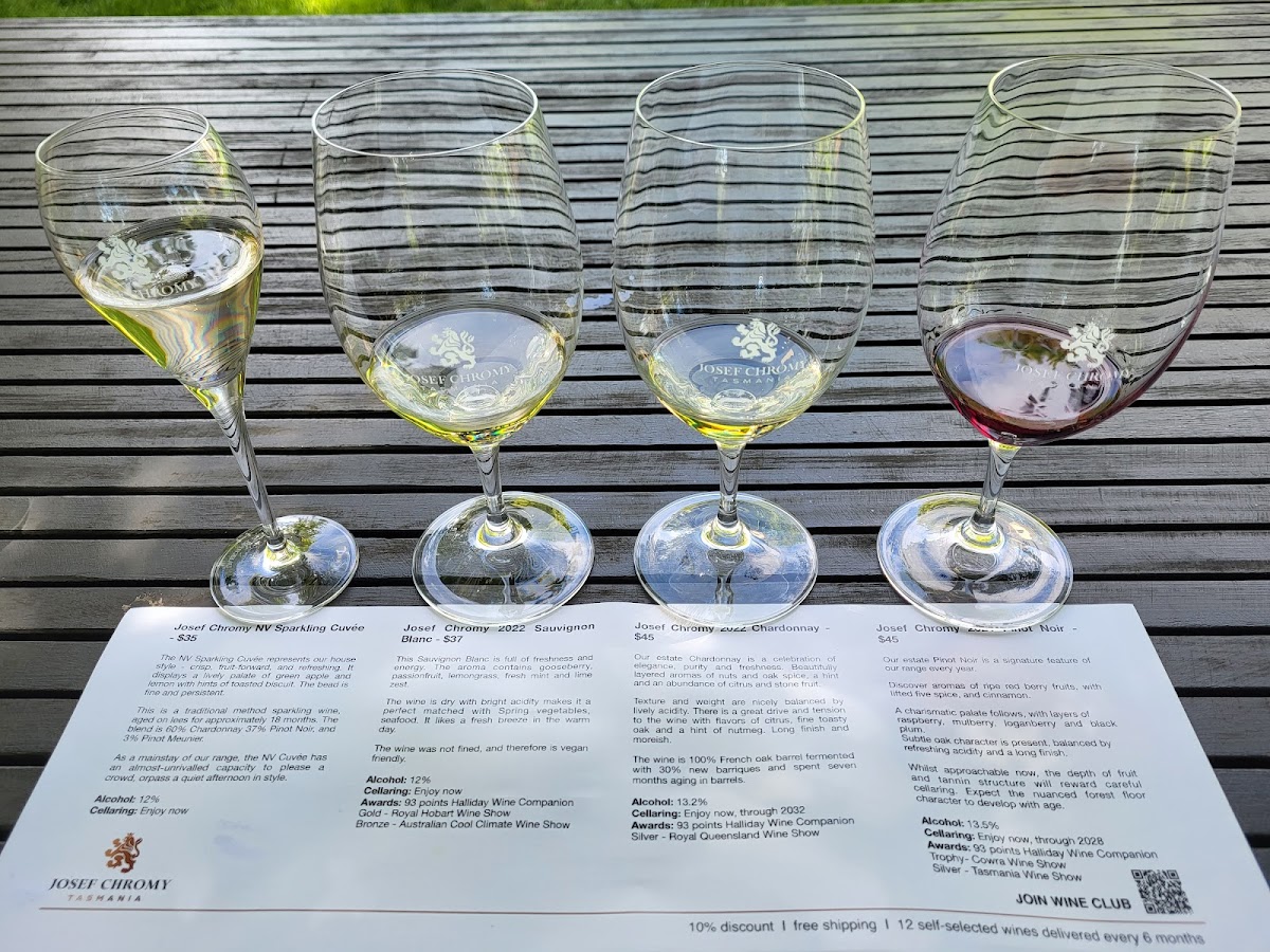 Menu Josef Chromy Wines-7