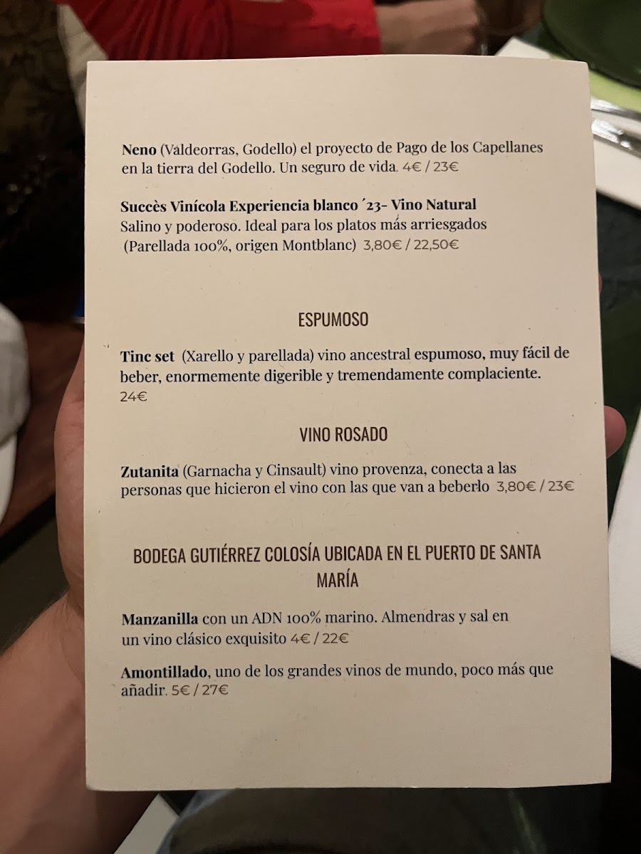 Menu Josefita Bar-3
