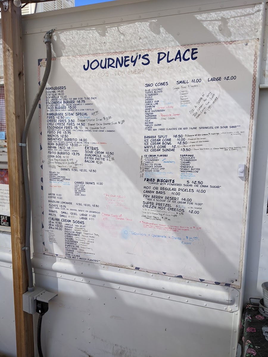 Menu Journey's Place-6