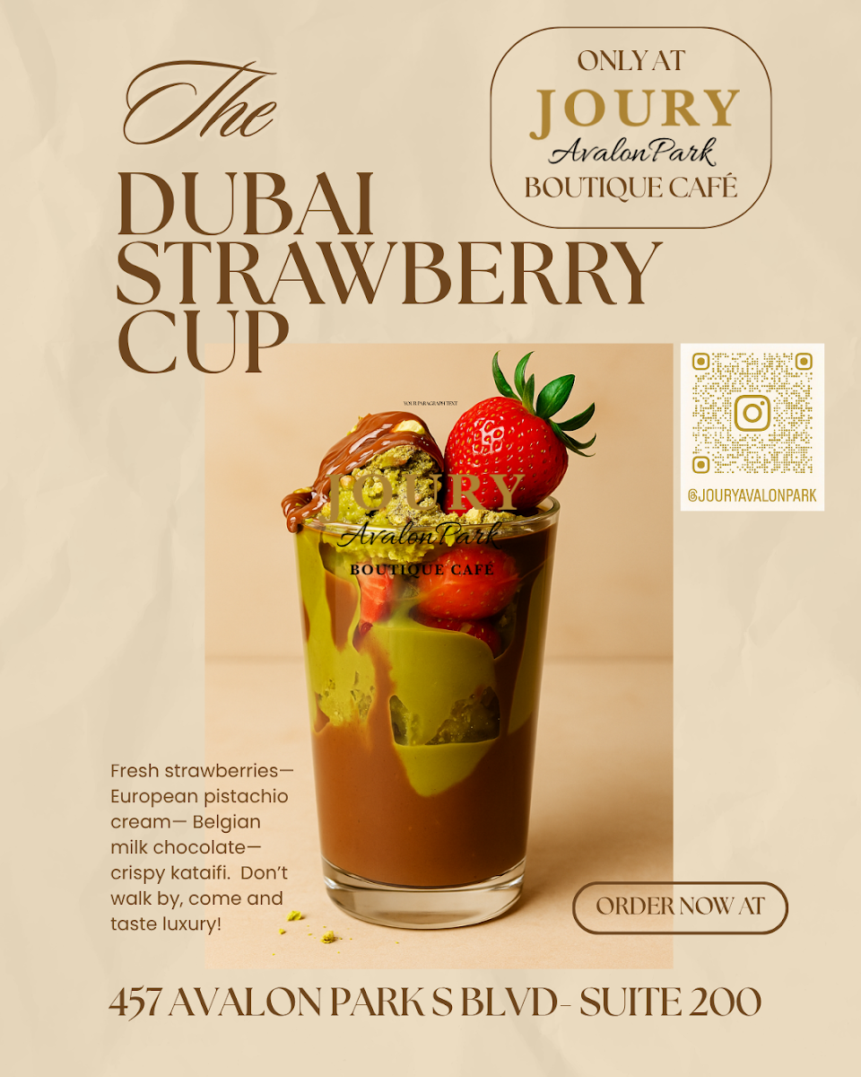 Menu Joury Boutique Café Avalon Park-6