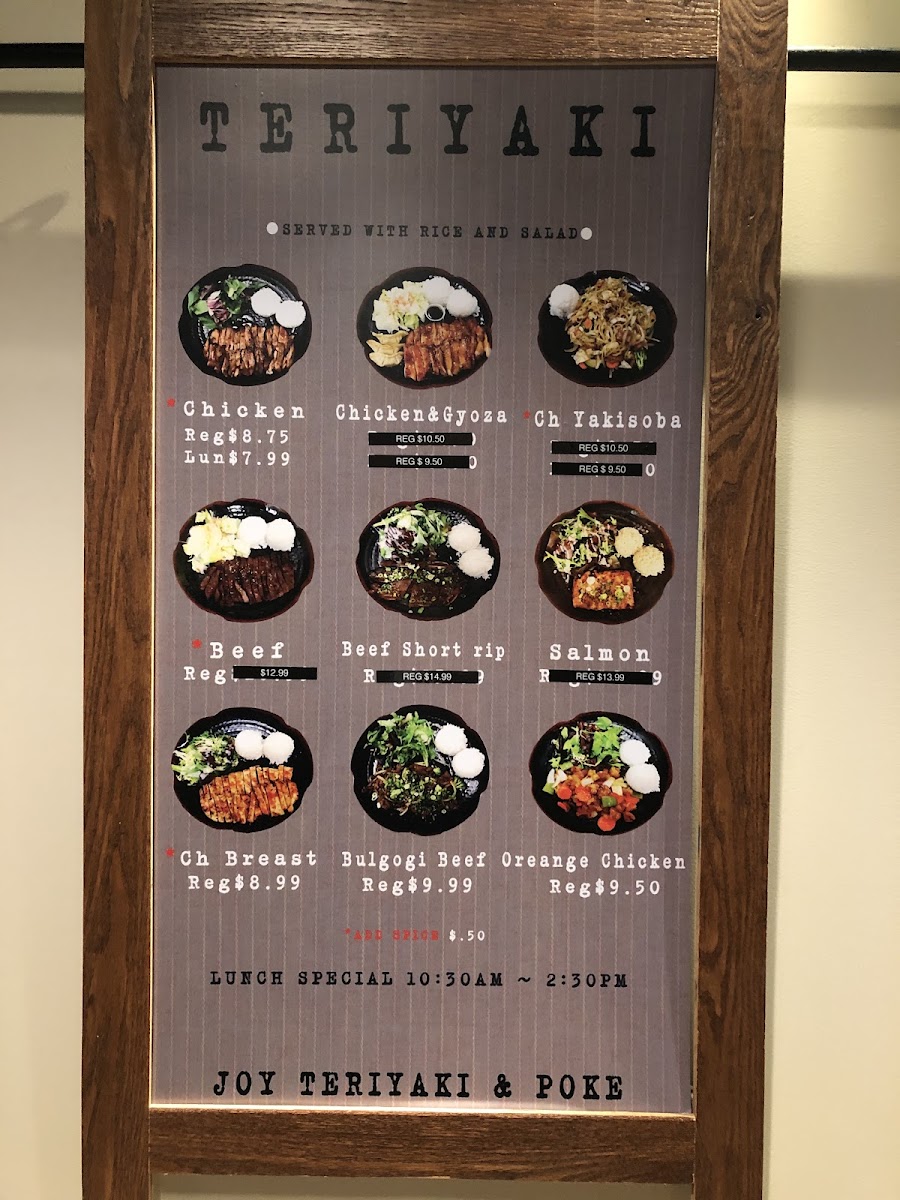 Menu Joy Teriyaki & Poke-6