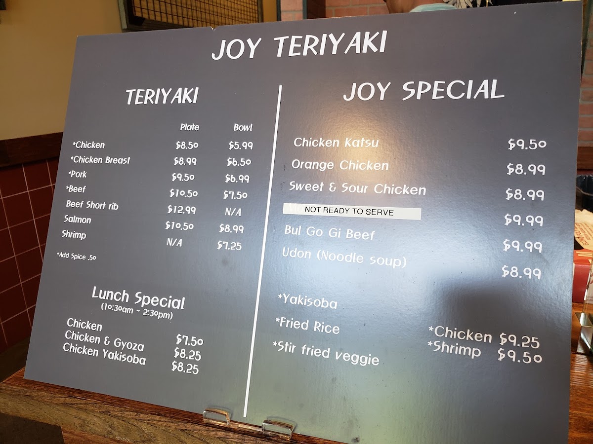 Menu Joy Teriyaki & Poke-7