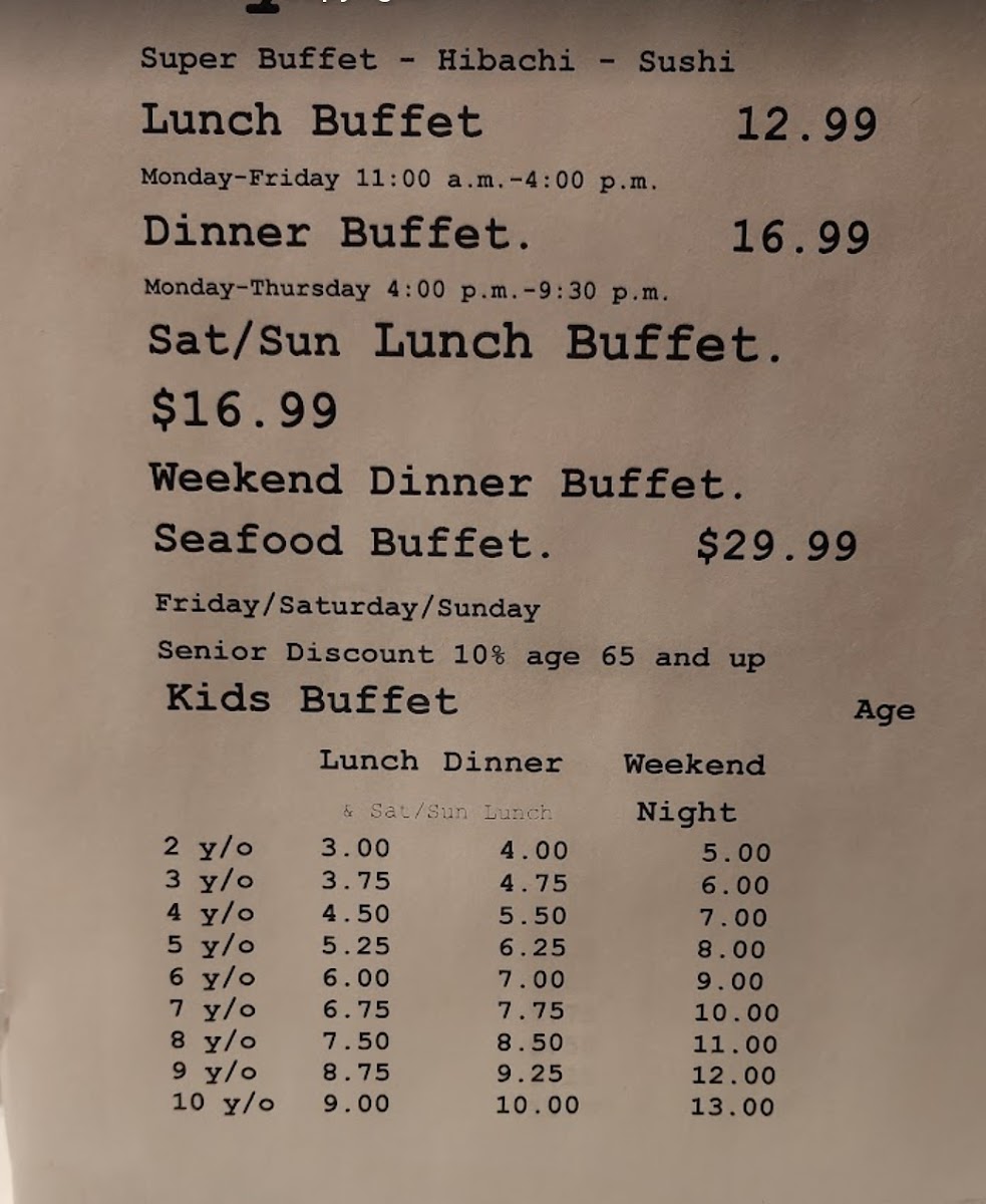Menu Joy Wok Super Buffet - Overland Park-4