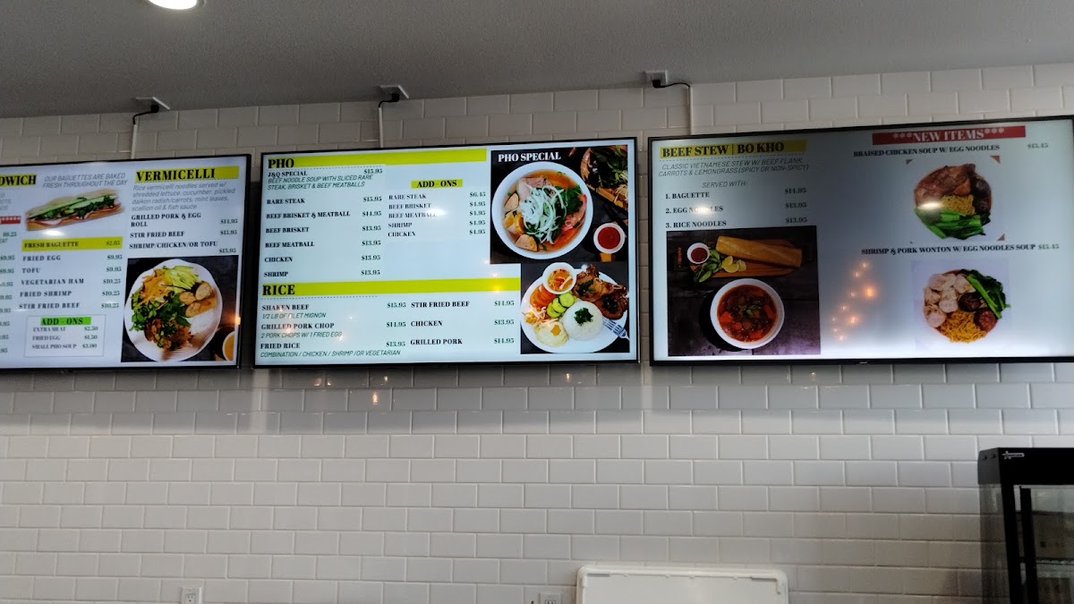Menu J&q Vietnamese Sandwich And Cafe-5