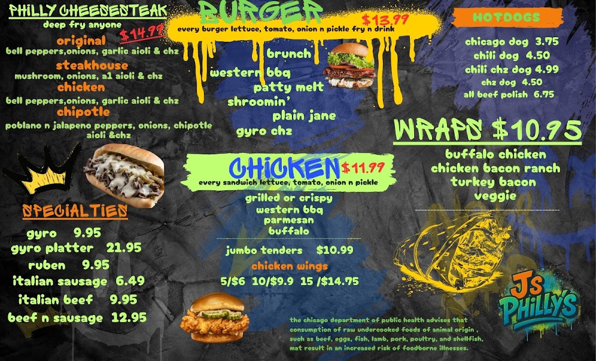 Menu J's Phillys-2