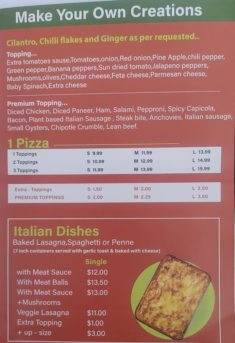 Menu J's Pizza & Bar-4