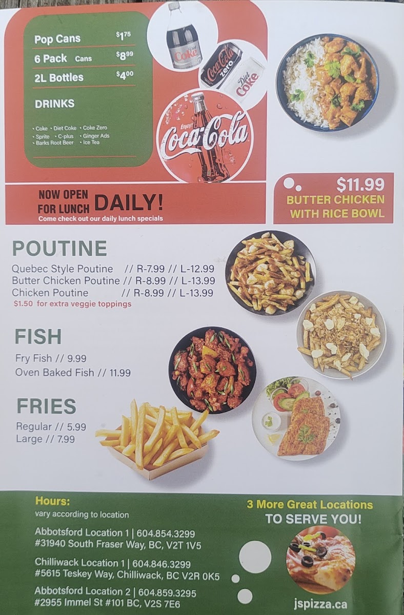 Menu J's Pizza & Bar-6