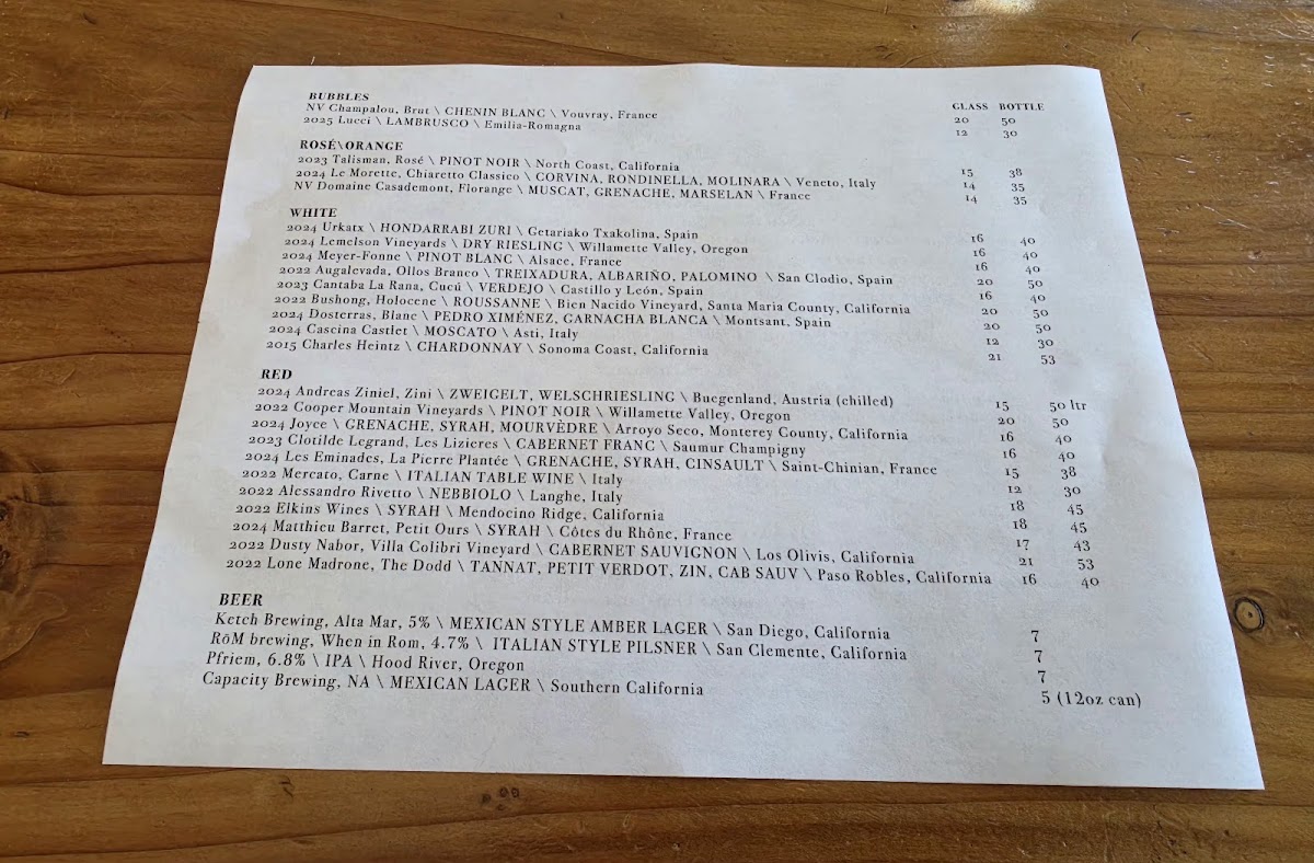 Menu Juan Jasper Kitchen & Wine-1