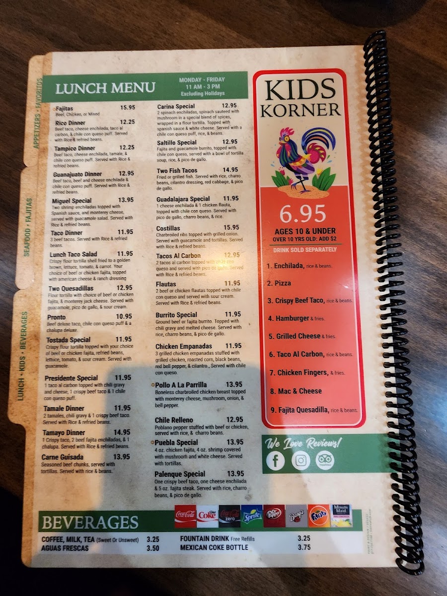 Menu Juanita's Mexican Kitchen-3