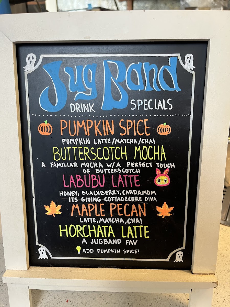 Menu Jug Band Coffee And Tea-1