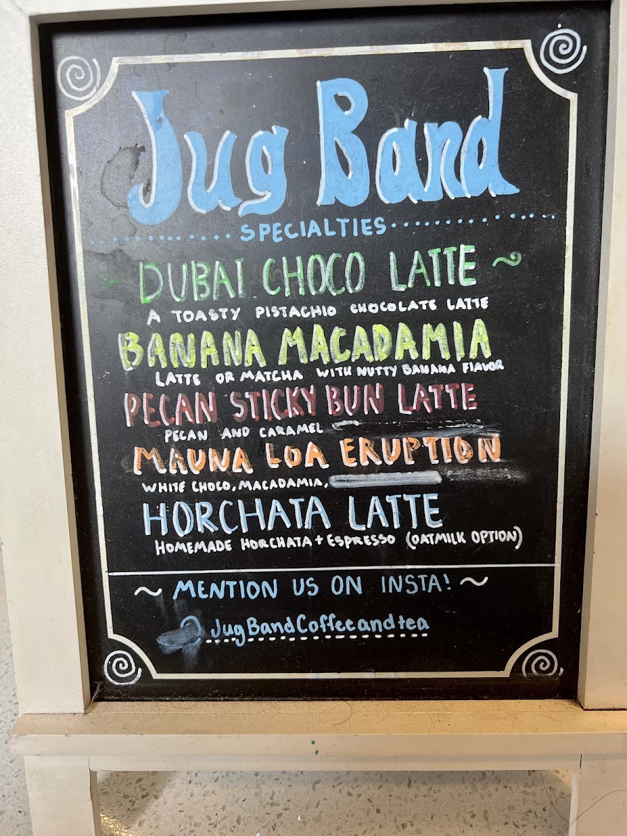 Menu Jug Band Coffee And Tea-3