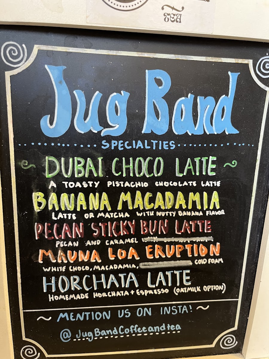 Menu Jug Band Coffee And Tea-4