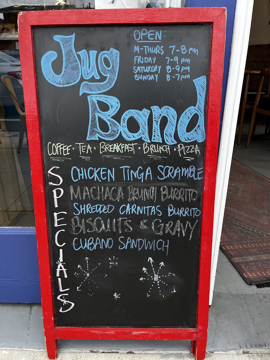 Menu Jug Band Coffee And Tea-6