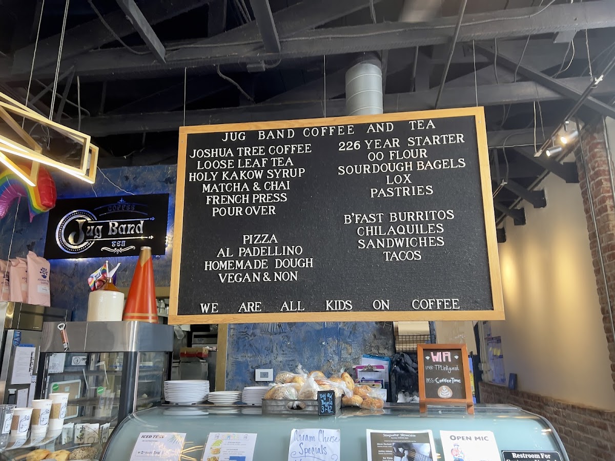 Menu Jug Band Coffee And Tea-7