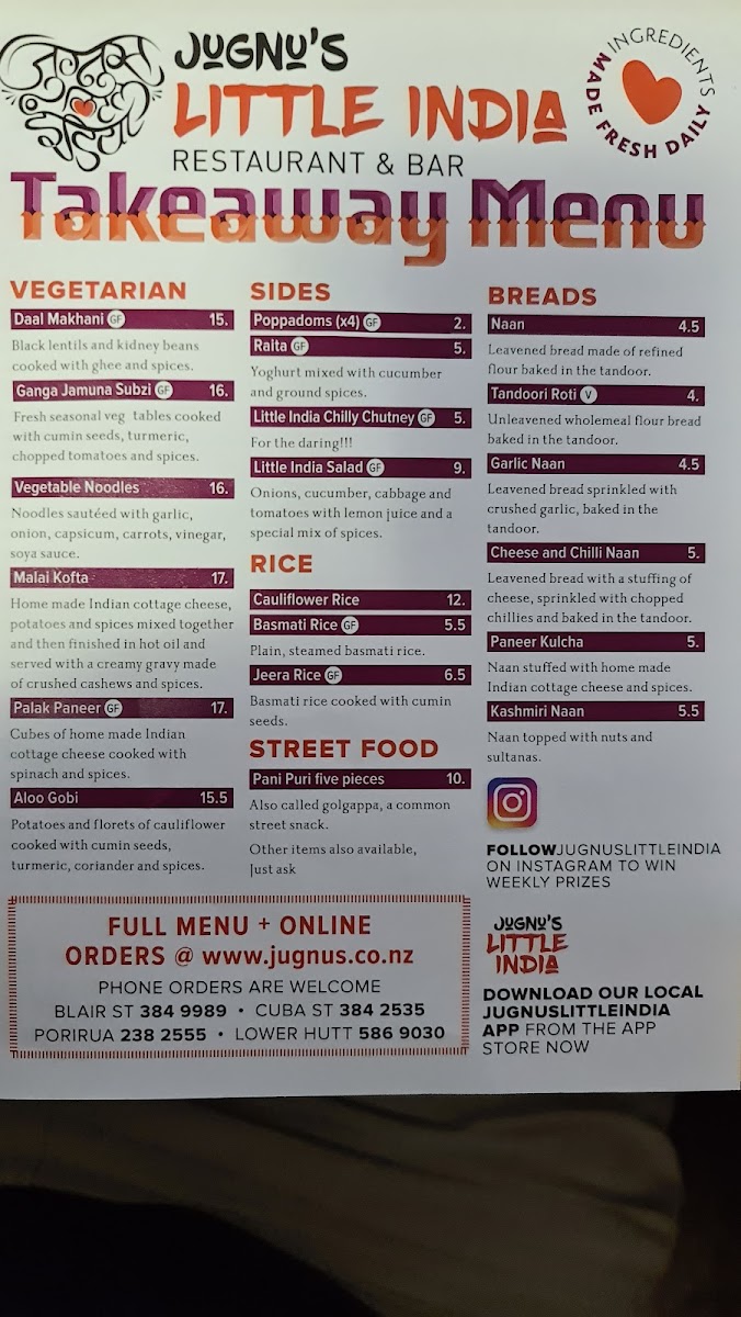 Menu Jugnus Little India-5