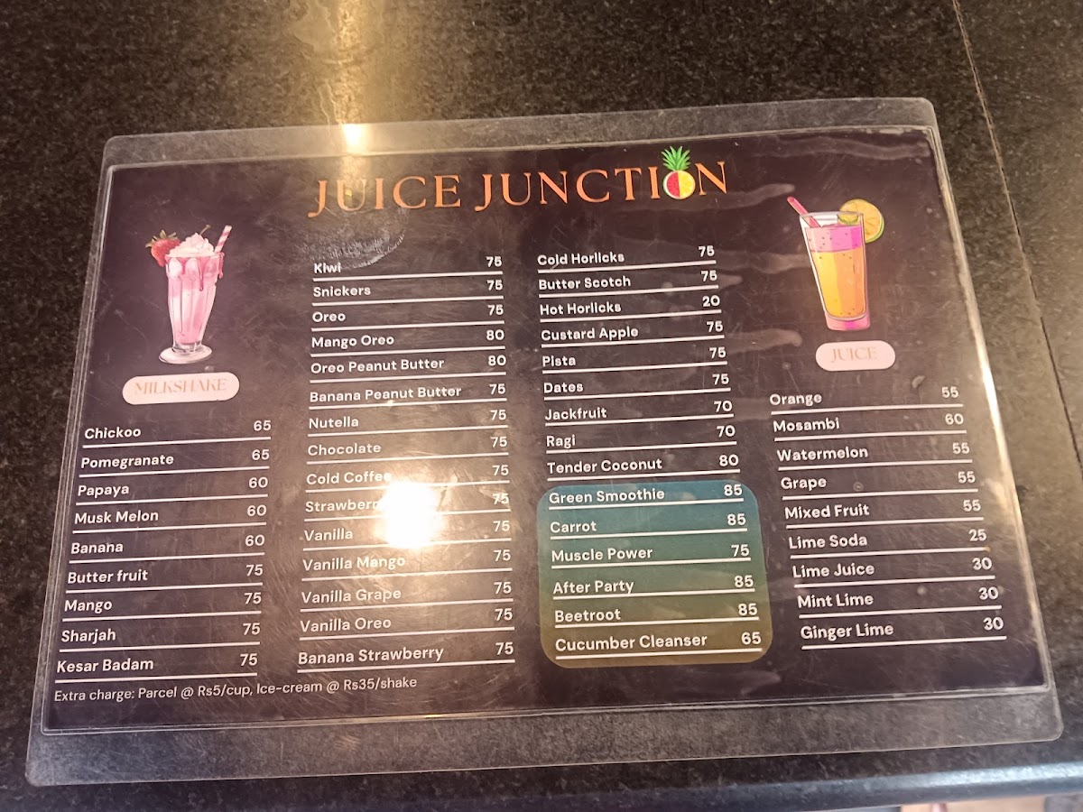 Menu Juice Junction-1