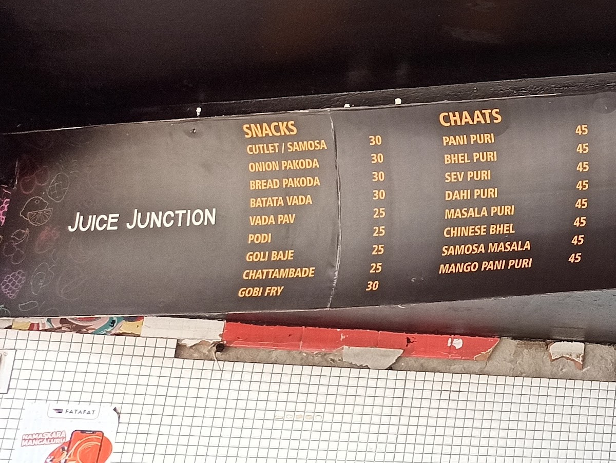 Menu Juice Junction-4