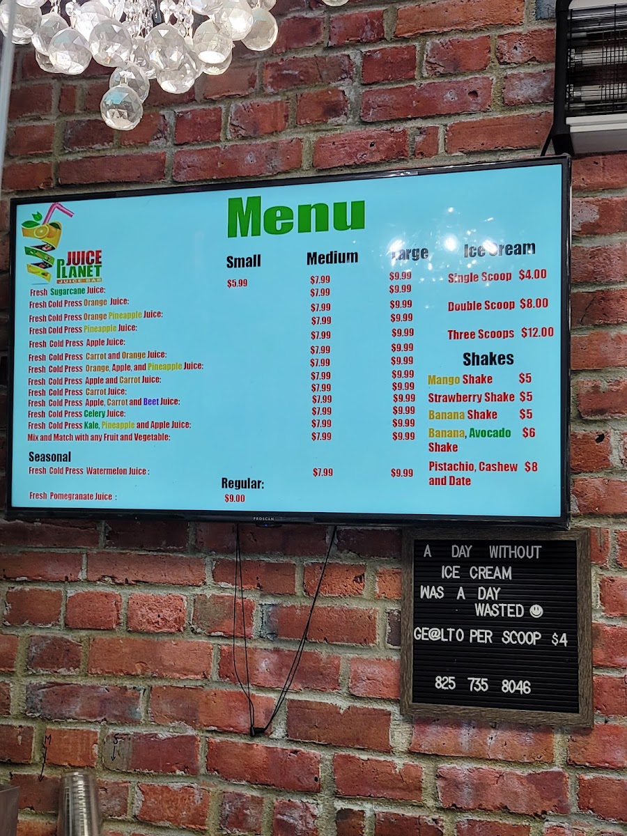 Menu Juice Planet-1