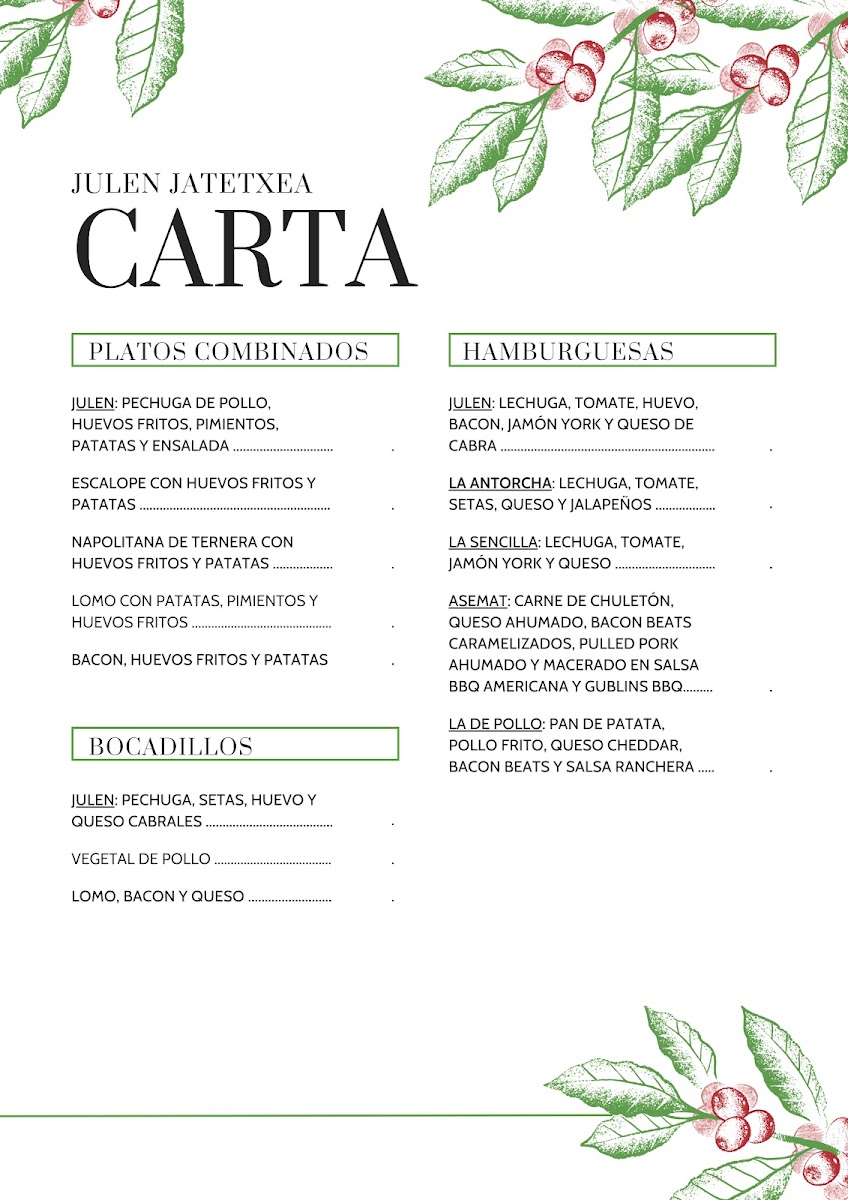 Menu Julen Jatetxea-2