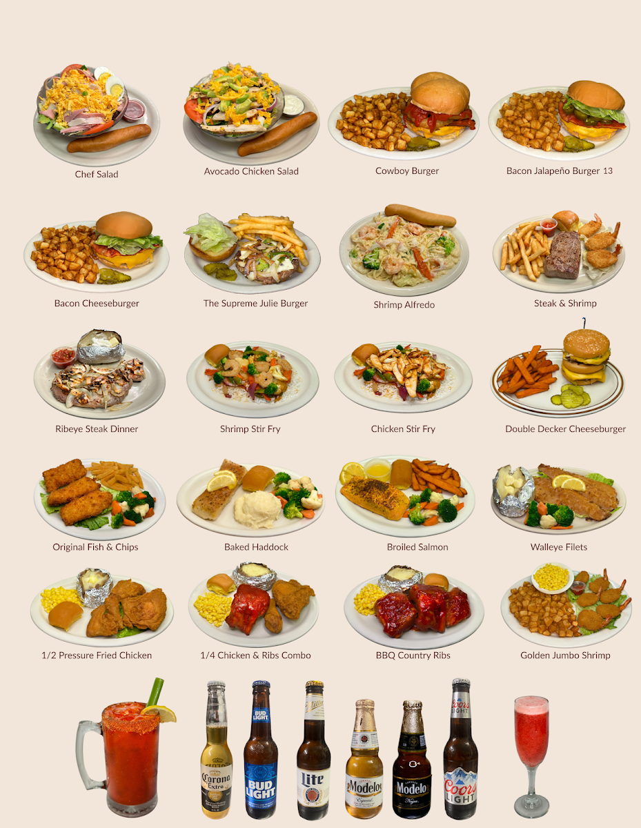 Menu Julie's Cafe East-3