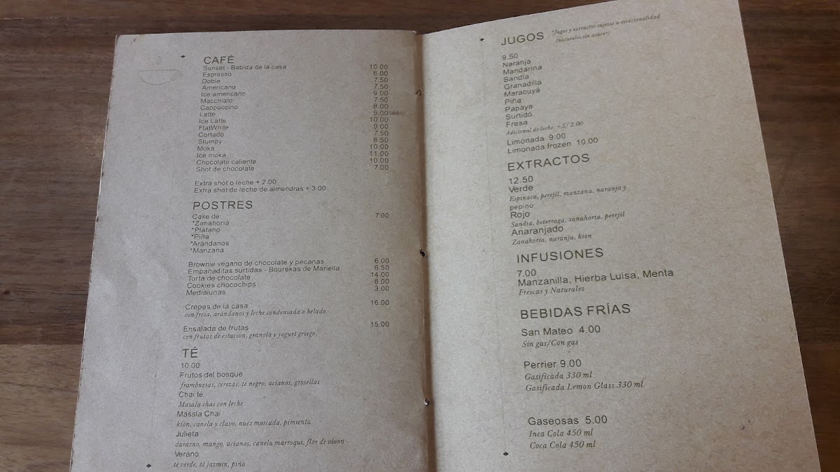 Menu Julieta Café De Barrio-10