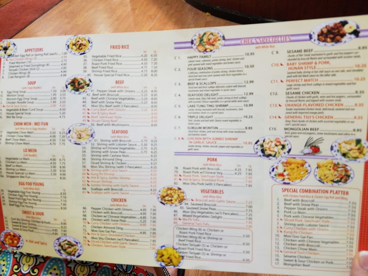 Menu Jumbo Chinese Buffet-1