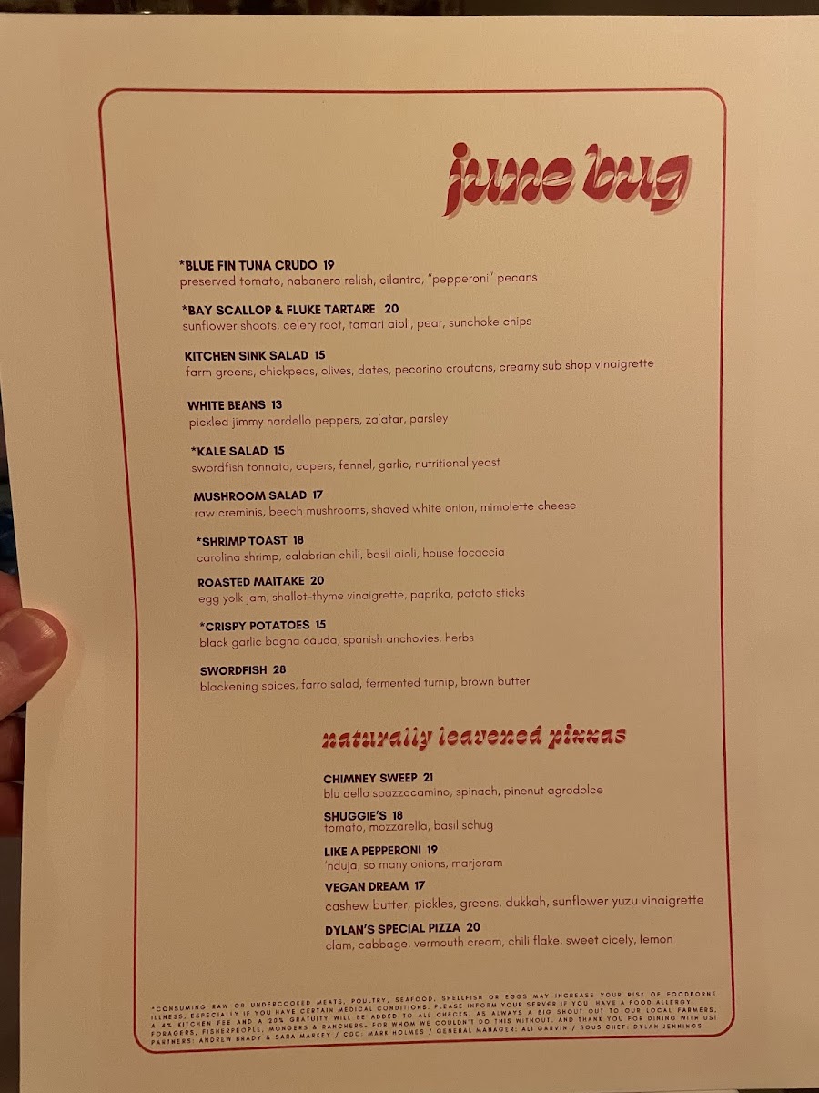 Menu June Bug Restaurant-4