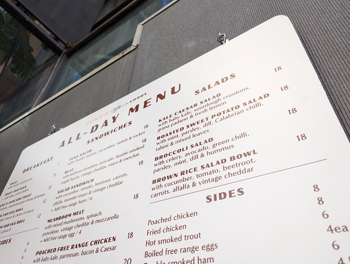 Menu June's Cafe Wynyard-5