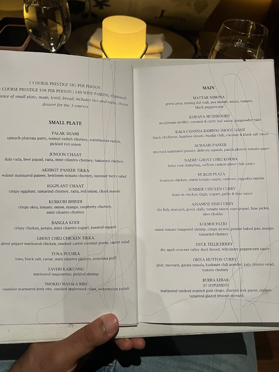 Menu Junoon-8