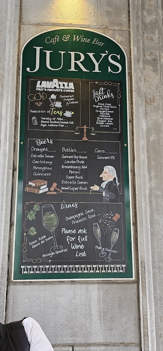 Menu Jury's Cafe And Wine Bar-5